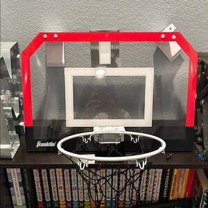Red and Black Mini Basketball Hoop